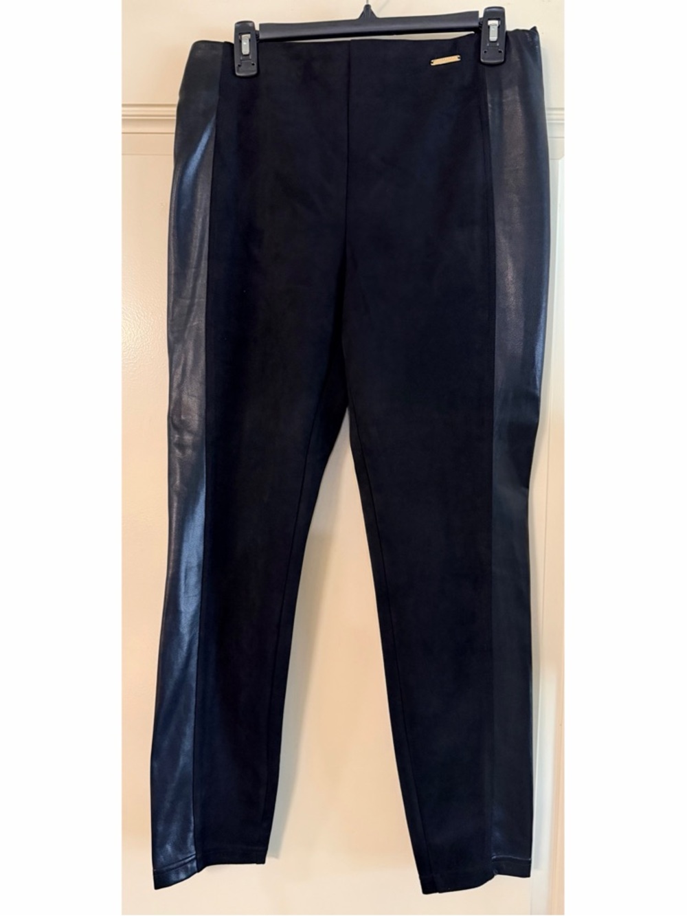 Marc New York Black Women's Tailored Pull-On Pants
